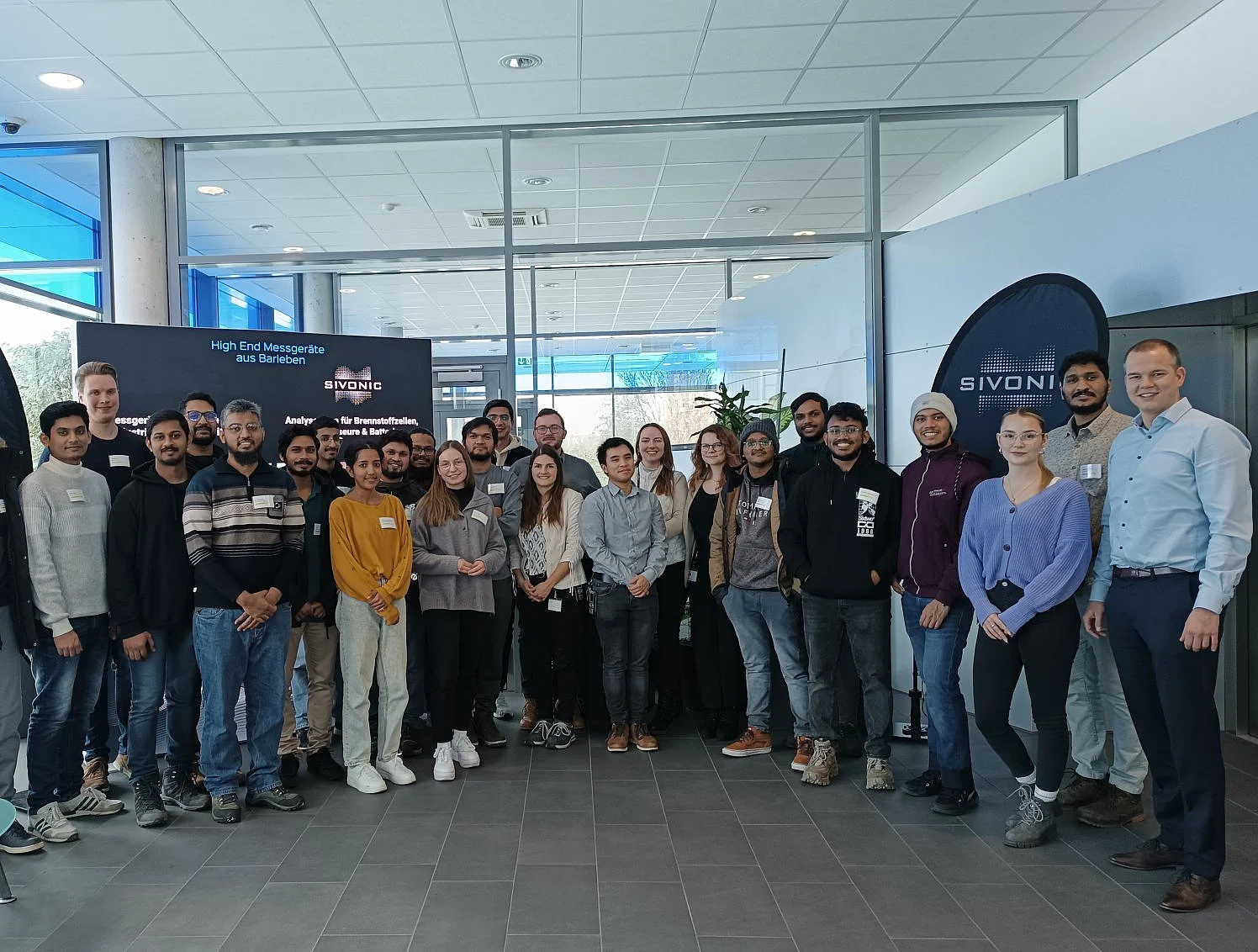 Studentenexkursion der Universität Magdeburg