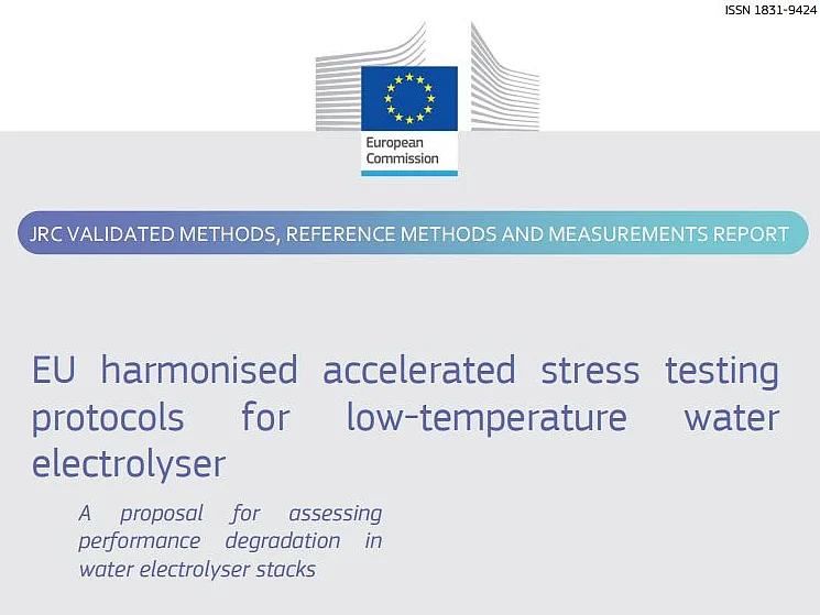 EU harmonisierte Protokolle für beschleunigte Belastungstests für Niedertemperatur-Elektrolyseure