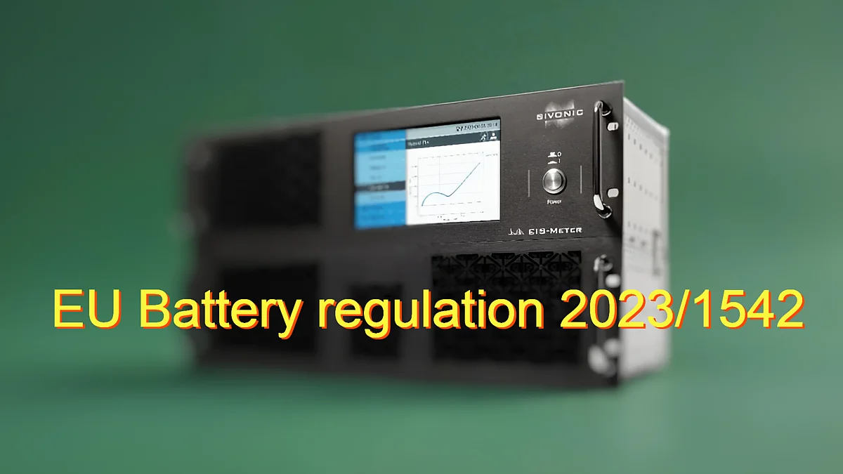 EU Batterieverordnung 2023/1542